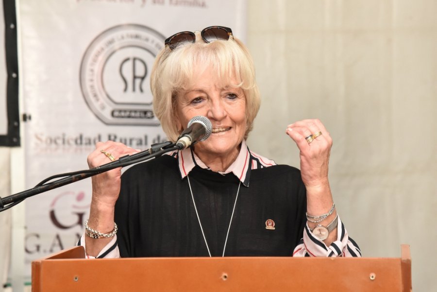 Norma Bessone fue muy cr&iacute;tica de la medida. y realz&oacute; el rol del sector agropecuario.