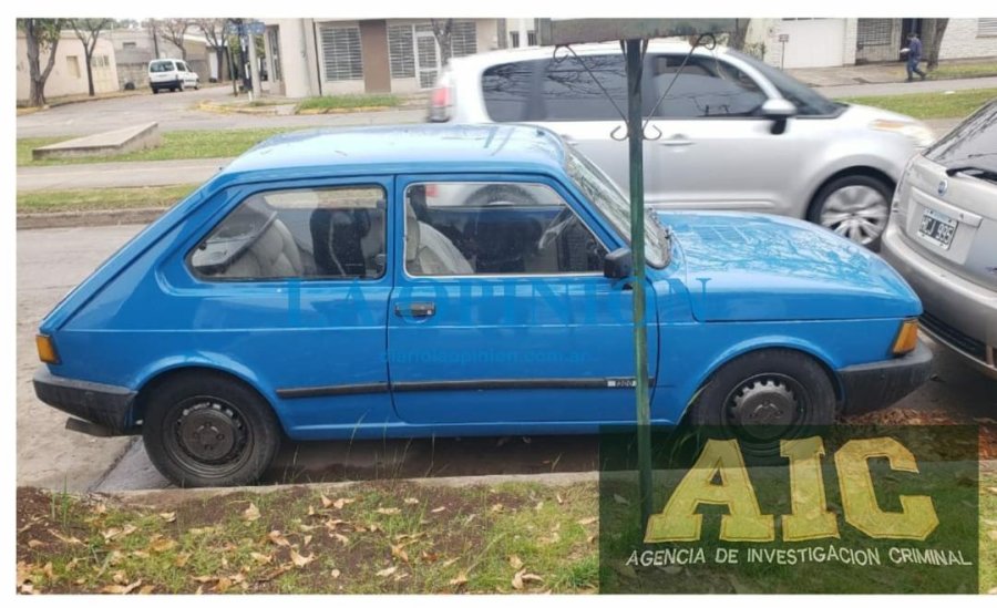 SECUESTRADO.  Rodado utilizado en un hecho delictivo, ocurrido en esta ciudad.