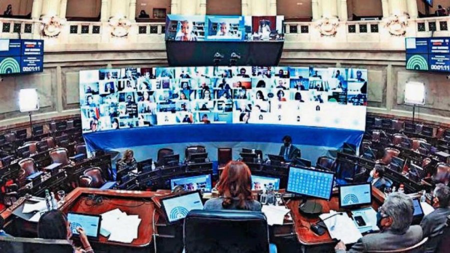 FOTO ARCHIVO SENADO. Desde el mi&eacute;rcoles se tratar&aacute; la postergaci&oacute;n electoral.