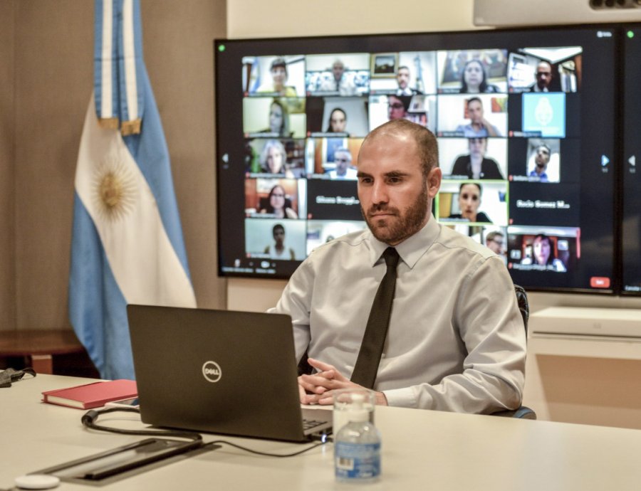 FOTO NA MARTIN GUZMAN. La crisis no le da respiro al Ministerio de Econom&iacute;a.