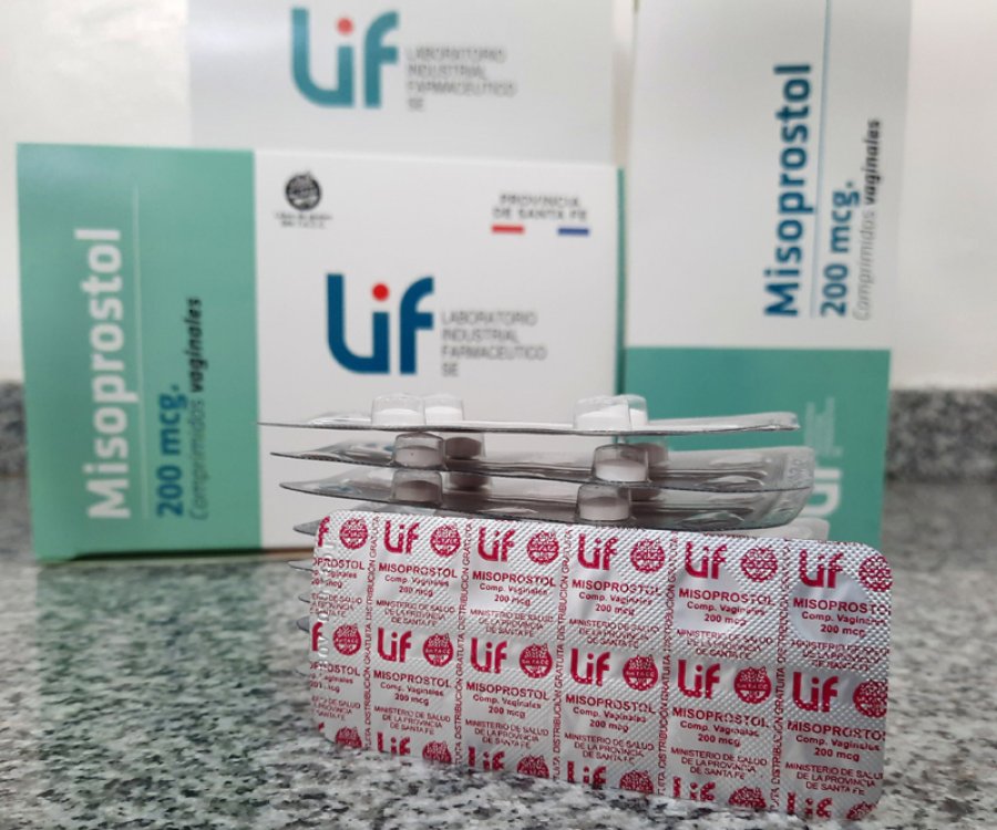 FOTO NA HECHO EN SANTA FE. El misoprostol que elabora el LISFE de Santa Fe.
