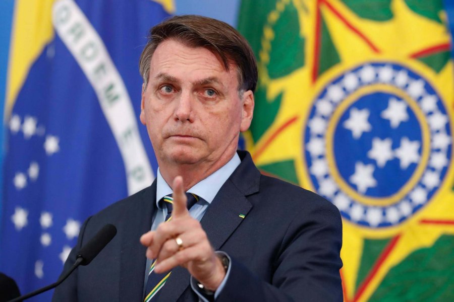 FOTO ARCHIVO JAIR BOLSONARO. M&aacute;s de la mitad de brasile&ntilde;os liberan de culpas al Presidente.