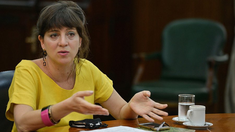FOTO TELAM PARTICIPANTE. Mercedes D'Alessandro, directora Nacional de Econom&iacute;a, Igualdad y G&eacute;nero en el Ministerio de Econom&iacute;a.