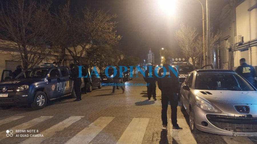 ALLANAMIENTOS. &nbsp;Acci&oacute;n policial en la madrugada de hoy.&nbsp;