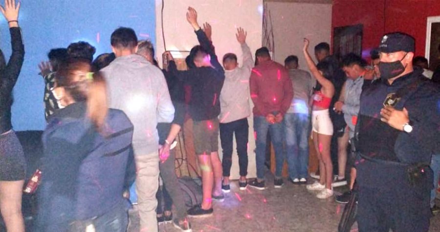 FOTO ARCHIVO FIESTAS CLANDESTINAS