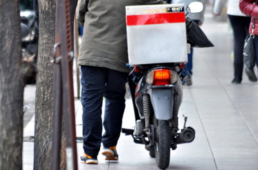 IMAGEN ARCHIVO DELIVERY.  Un trabajador de este rubro, fue asaltado en esta ciudad.