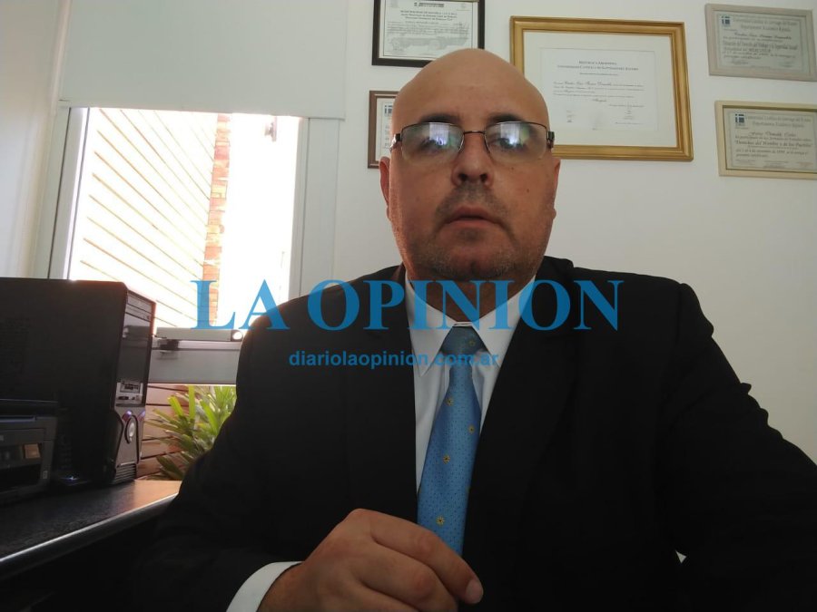 IMAGEN ARCHIVO. CARLOS FARIAS DEMALDE. &nbsp; Brind&oacute; detalles sobre una reciente actuaci&oacute;n judicial.