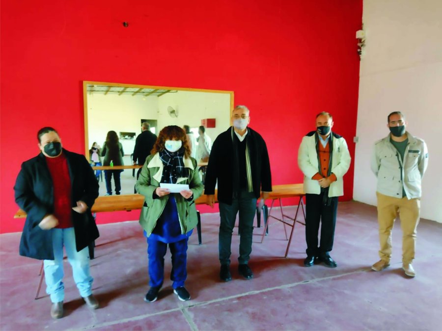 FOTO PRENSA AC// EN EL CLUB// Un instante de la actividad desarrollada en Mar&iacute;a Juana.