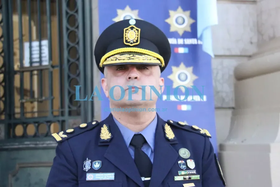 RICARDO ARNODO SUAREZ.  El jefe de la Polic&iacute;a departamental realiz&oacute; importante anuncio.