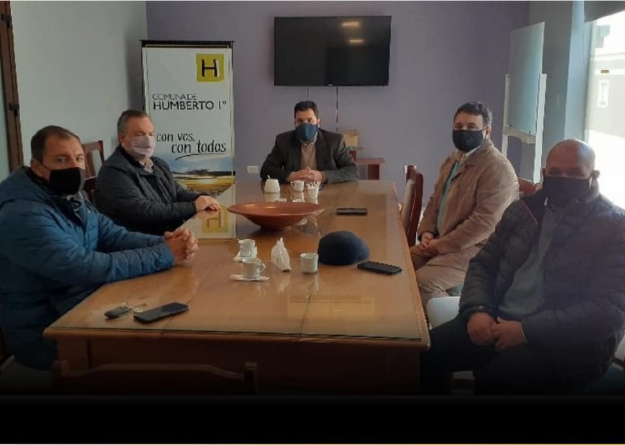 FOTO PRENSA COMUNA// REUNI&Oacute;N// Recientemente, las autoridades mantuvieron un encuentro para impulsar el proyecto.
