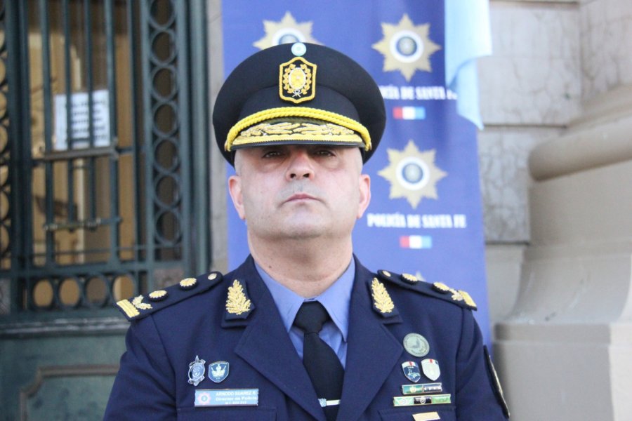 FOTO LA OPINION RICARDO ARNODO SUAREZ. El jefe de la Polic&iacute;a departamental realiz&oacute; importantes anuncios.
