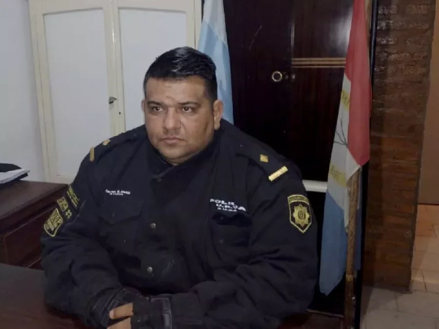GASTON ELETTI.  El polic&iacute;a se refiri&oacute; a la seguridad en Frontera y Josefina.