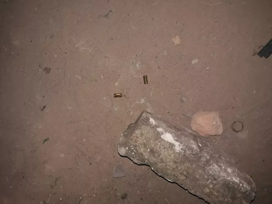 IMAGEN ARCHIVO. VAINAS CALIBRE 9MM.  Once de estos elementos, fueron secuestrados tras una balacera.