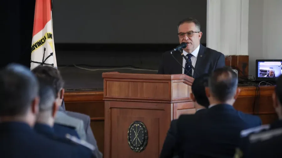 PRESENTACION.  Estuvo a cargo del ministro Jorge Lagna.