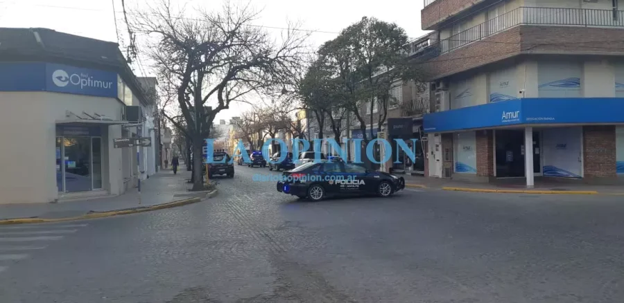 ACCION POLICIAL.  Esta ma&ntilde;ana, en Belgrano al 200 de esta ciudad.