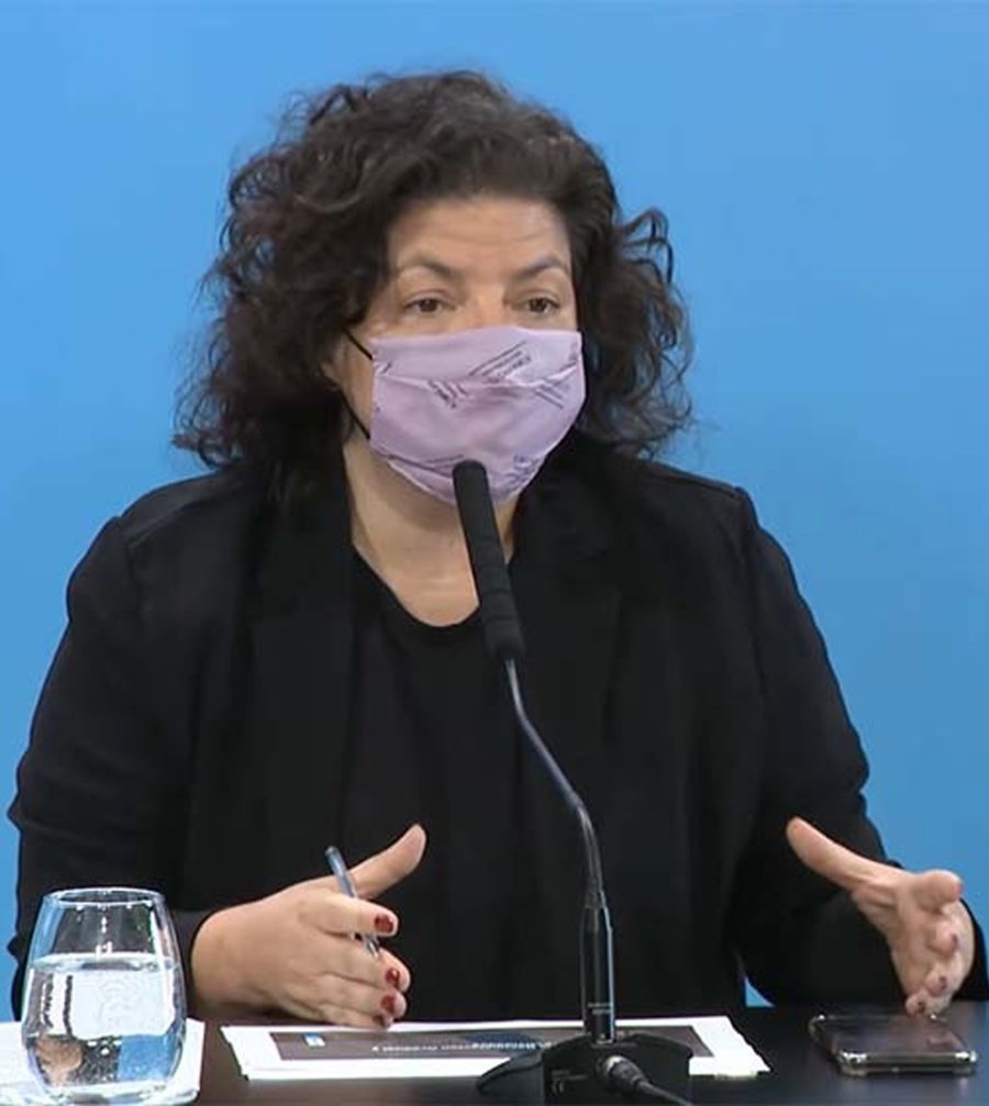 FOTO NA VIZZOTTI. Anticip&oacute; que podr&iacute;a haber un plan de premios y castigos para promover la vacunaci&oacute;n.