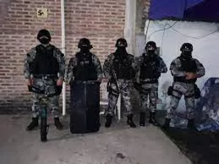 IMAGEN ARCHIVO. ALLANAMIENTO. Actu&oacute; personal de este organismo policial.