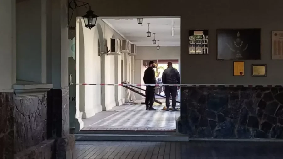 FOTOS NA. LUGAR DEL ACCIDENTE.  En la Unidad Regional I de Polic&iacute;a, en Santa Fe.