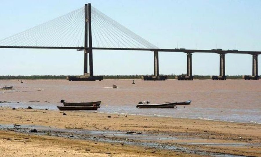 FOTO ARCHIVO RIO PARANA. La bajante del nivel de agua es hist&oacute;rica.