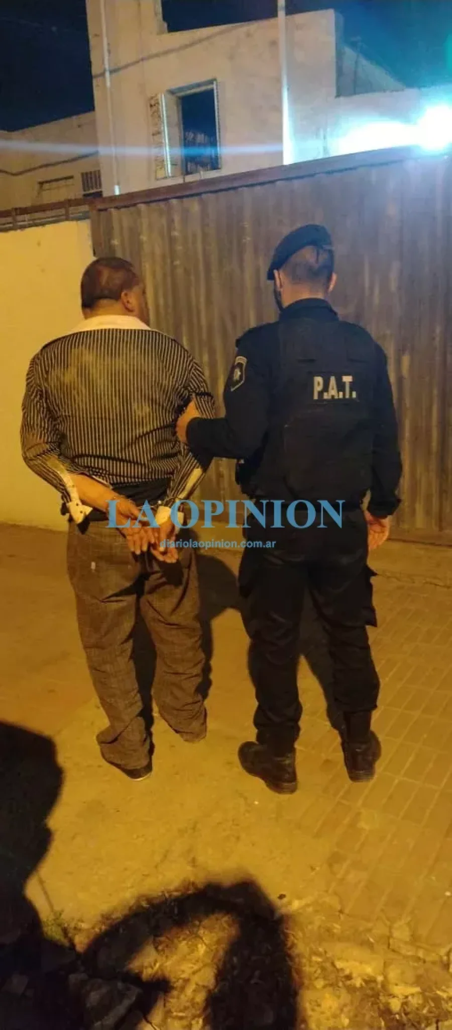 DEMORADO. As&iacute; se procedi&oacute; con el causante de un confuso suceso.