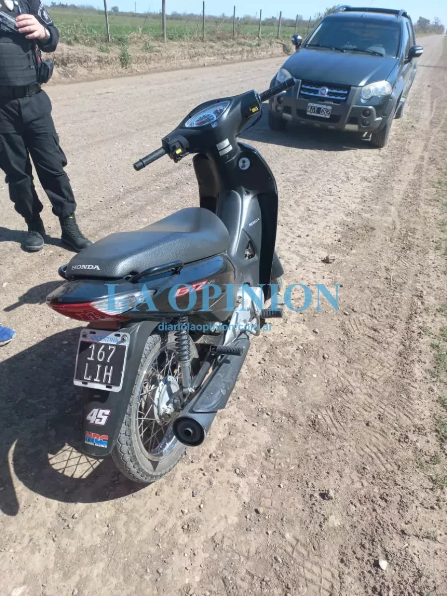 RECUPERADA. Fue robada en la tarde de esta jornada.