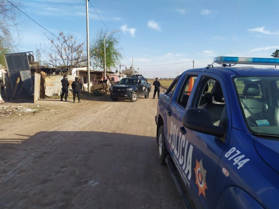 FOTO LA OPINION IMPORTANTE OPERTATIVO. "El Lelo" fue aprehendido por balaceras al bar "La Amanecida" de Frontera.