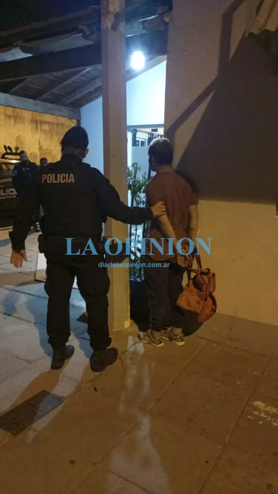 DETENIDO. Anoche, tras una agresi&oacute;n cometida en una vivienda rafaelina.