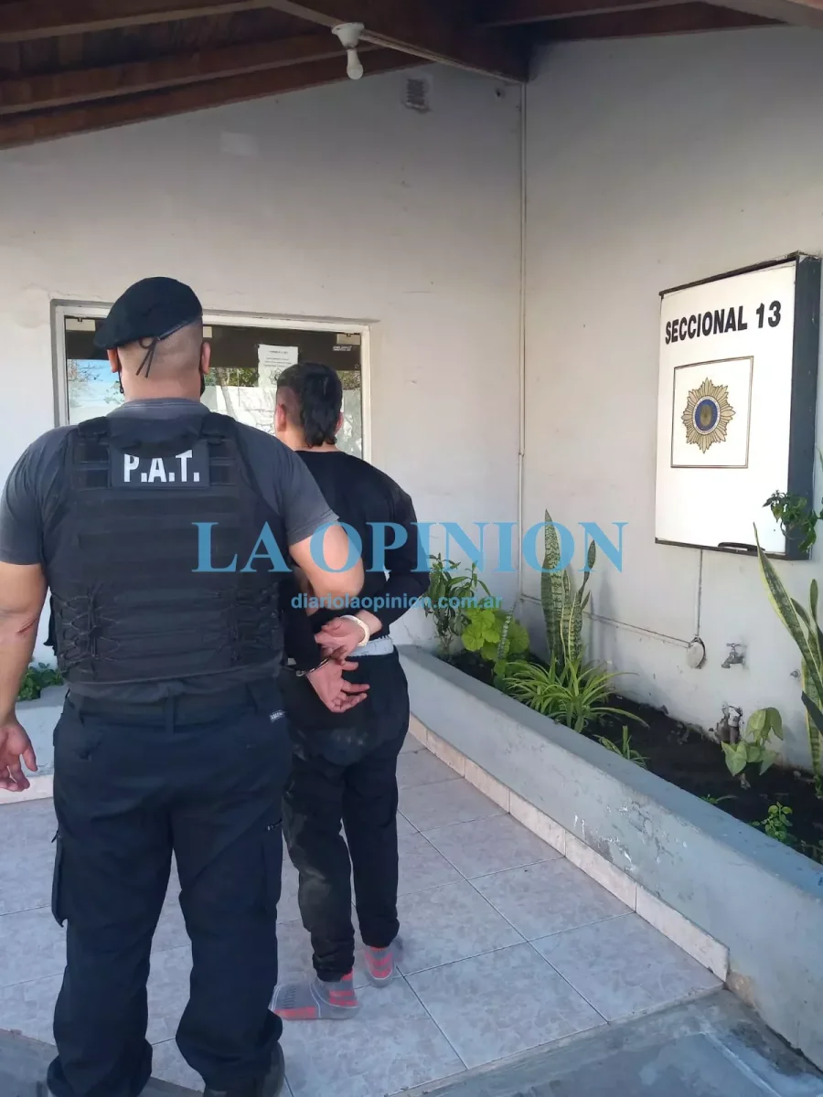 AGREDIO A POLICIAS.  Fue detenido un rafaelino de 31 a&ntilde;os de edad.
