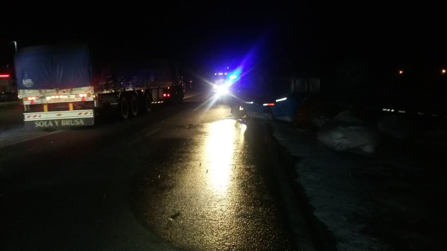 FOTO LA OPINION ESCENARIO. Lo observado a la altura del kil&oacute;metro 240 de la ruta 34.