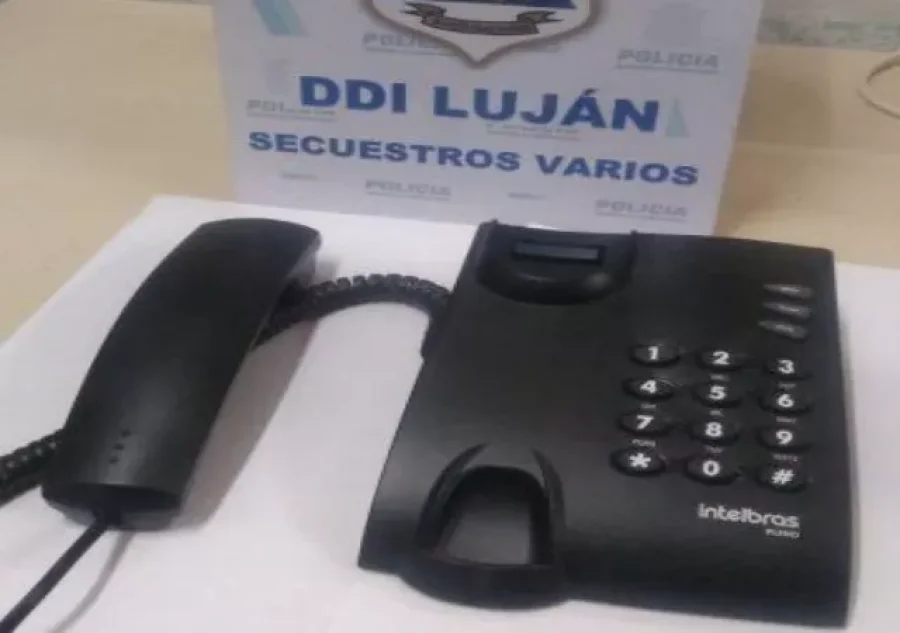 IMAGEN ARCHIVO. TELEFONO FIJO. El secuestrado hace semanas, en la celda del l&iacute;der narco.