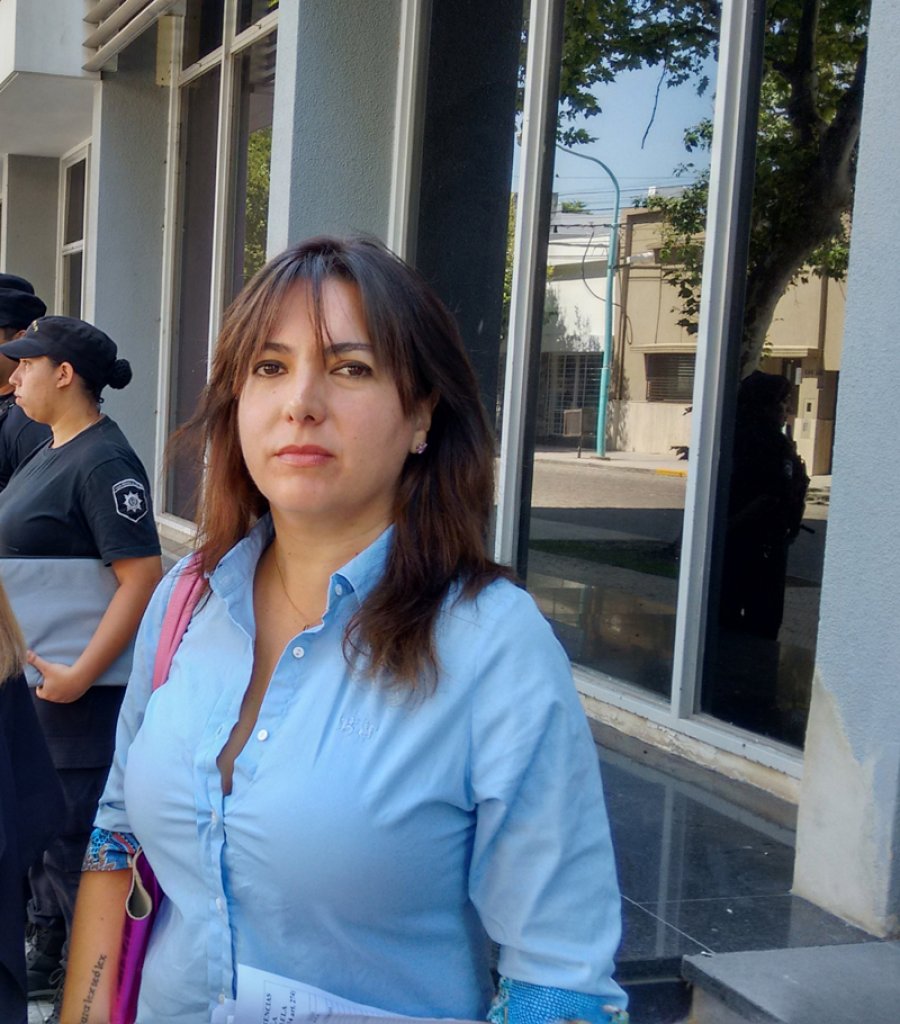 FOTO ARCHIVO SOLICITUD. La fiscal Gabriela Lema present&oacute; la acusaci&oacute;n ante la Oficina de Gesti&oacute;n Judicial de los tribunales de Rafaela.