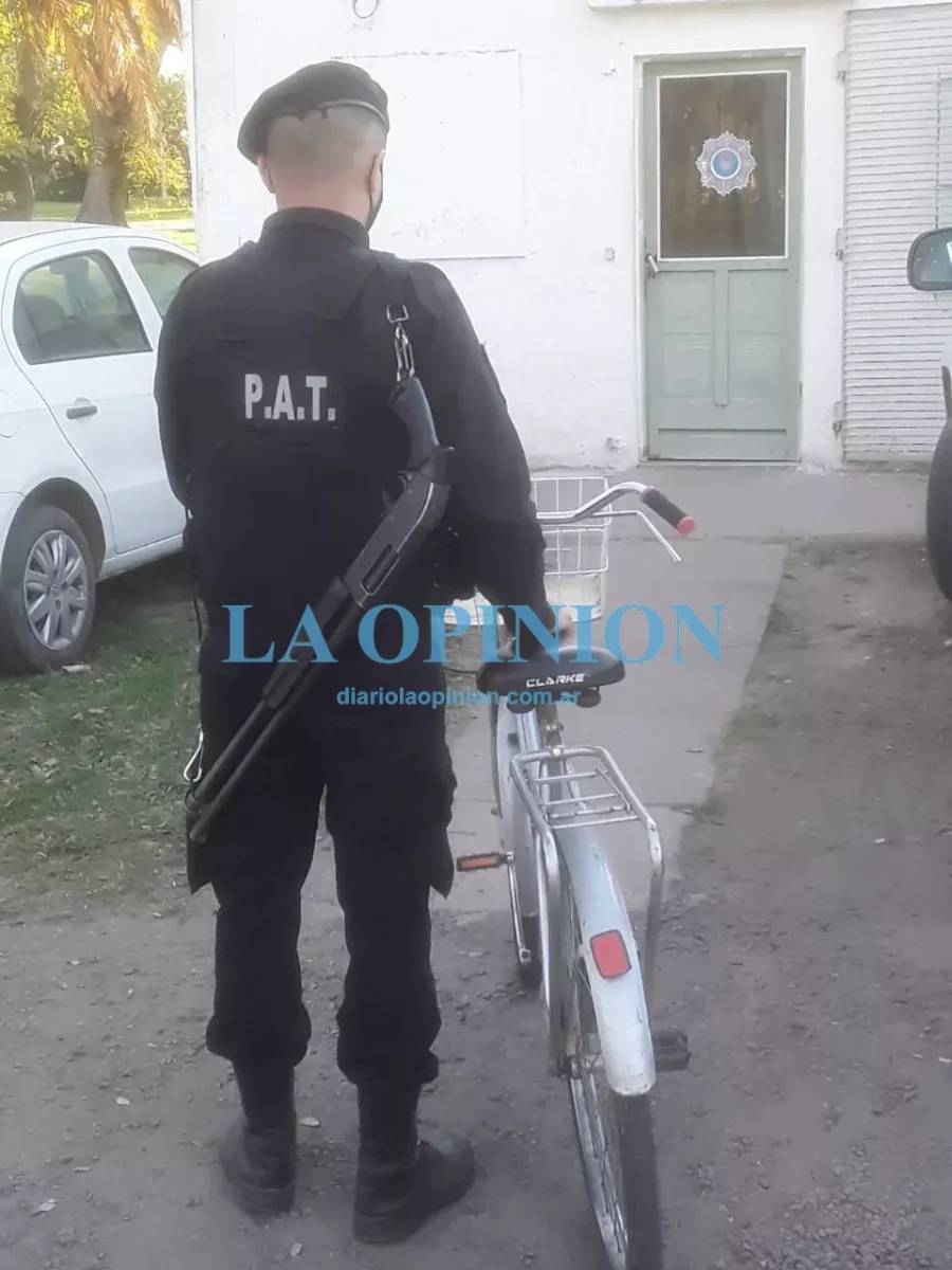 RECUPERADA. Bicicleta que fuera sustra&iacute;da en nuestro distrito.