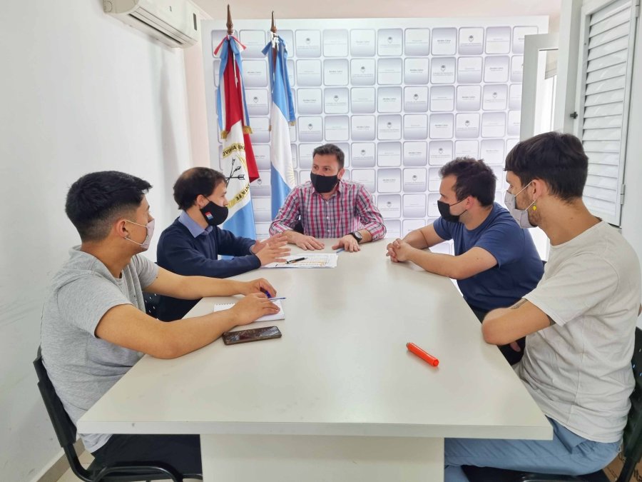 FOTO PRENSA AC// VISITA. Vista general del reciente encuentro.