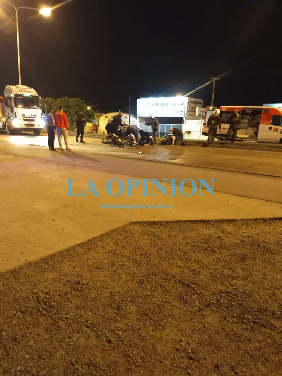 LUGAR DEL ACCIDENTE. Ruta nacional 34 y calle Balcarce.