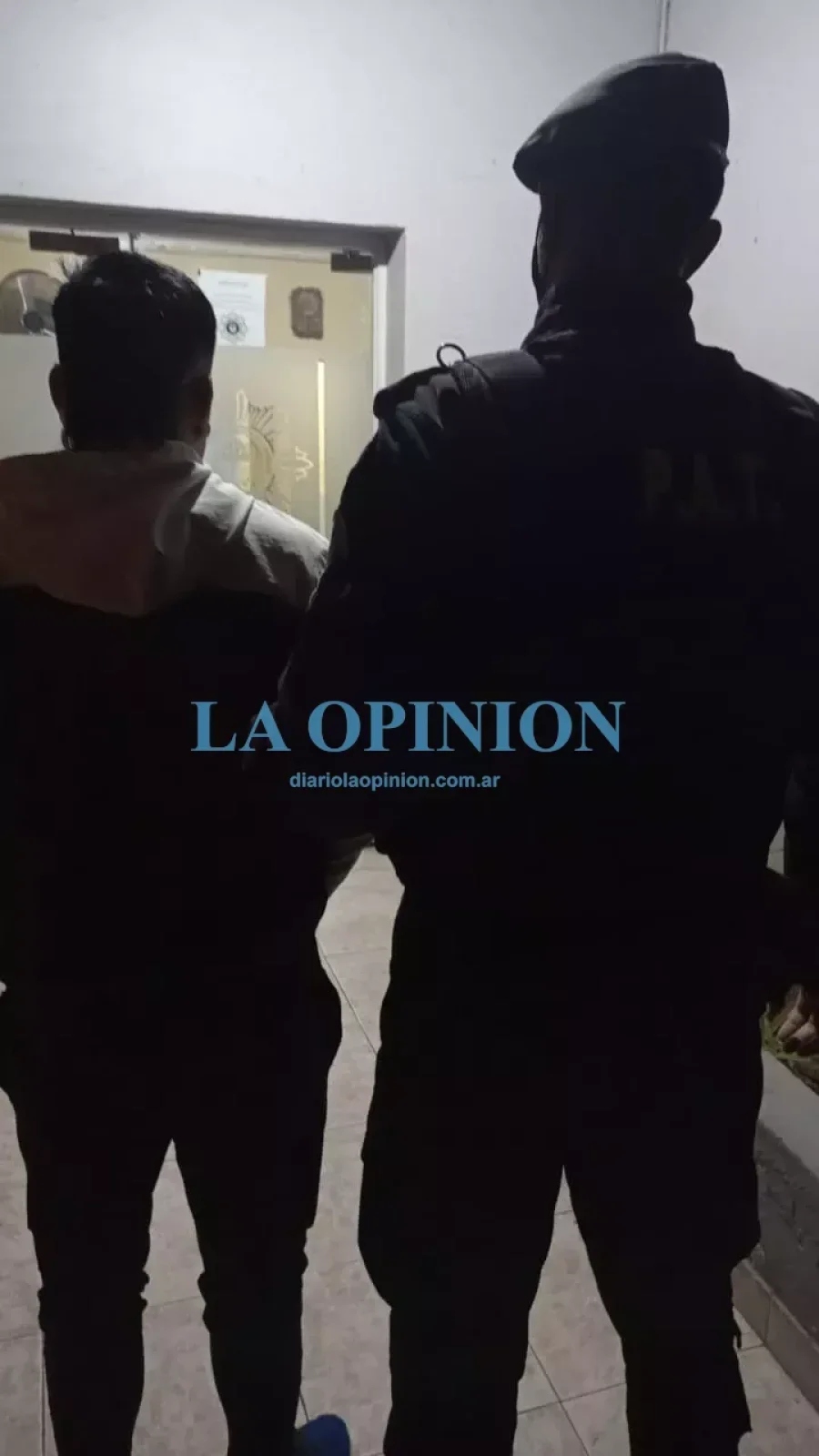 ARRESTADO.  Por contarse con un pedido de la Fiscal&iacute;a local.