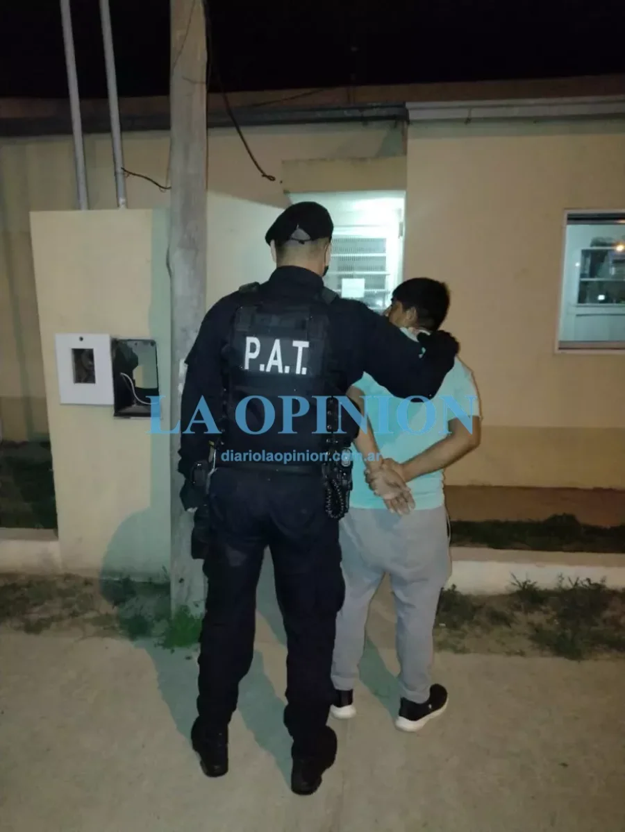 DEMORADO.  Personal policial intervino en un caso de molestias.
