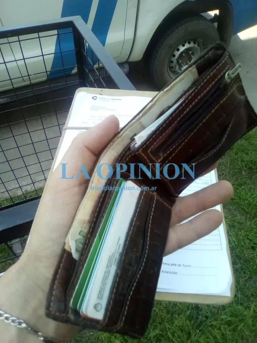 RECUPERADO.  El elemento que hall&oacute; personal de la GUR: