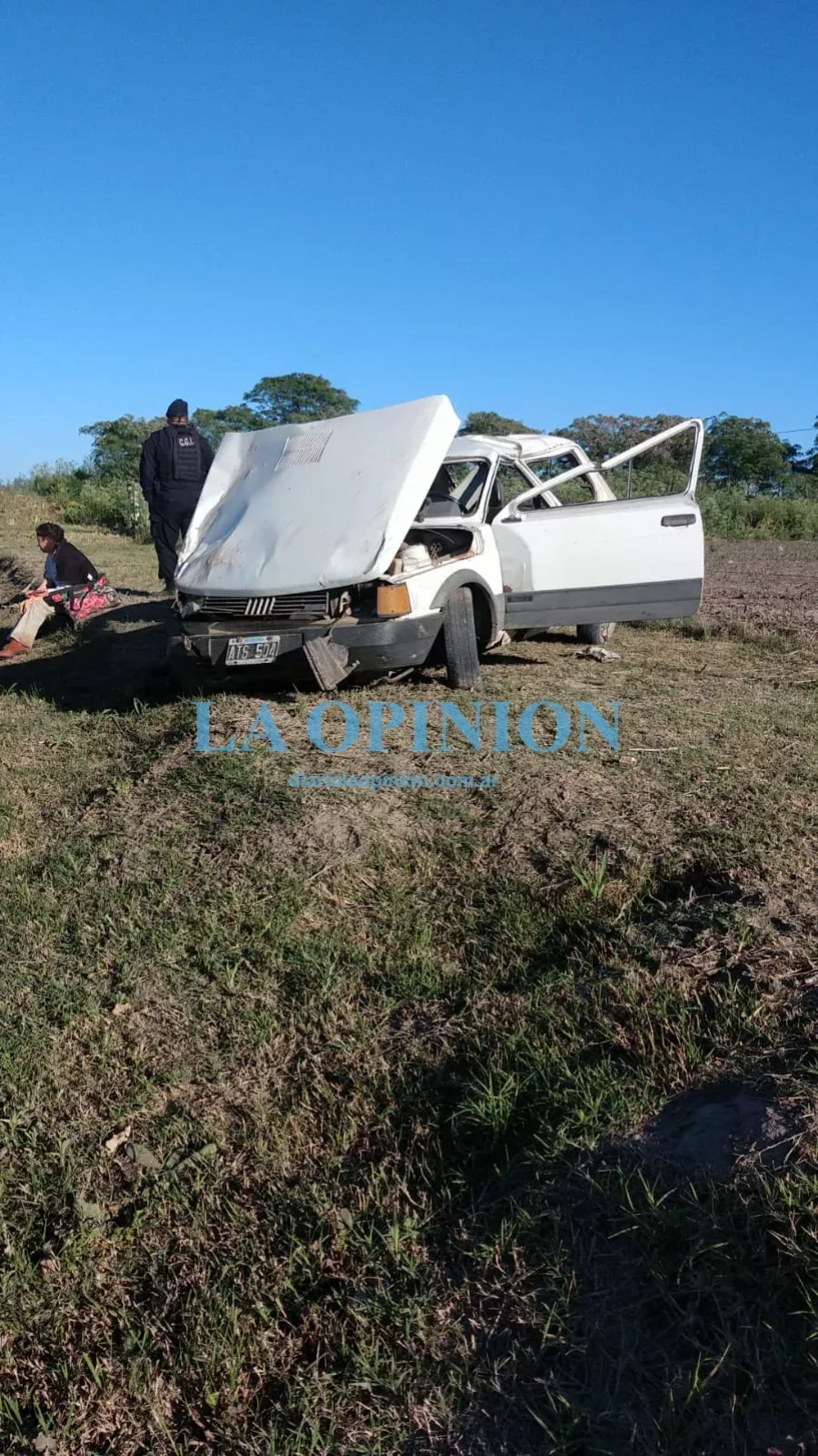 ESCENARIO.  Lo observado tras el accidente de tr&aacute;nsito.