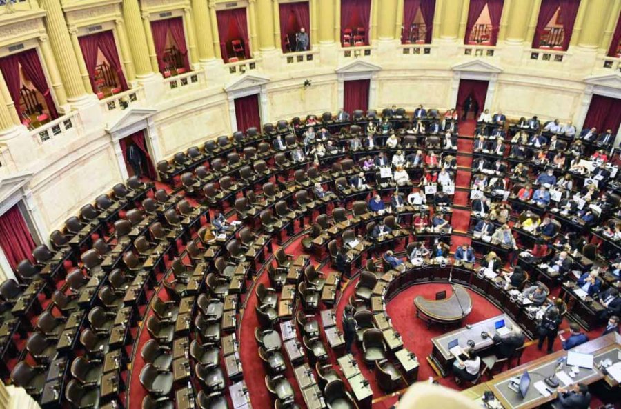 FOTO NA DIPUTADOS. No hubo qu&oacute;rum por parte de los legisladores de JxC.