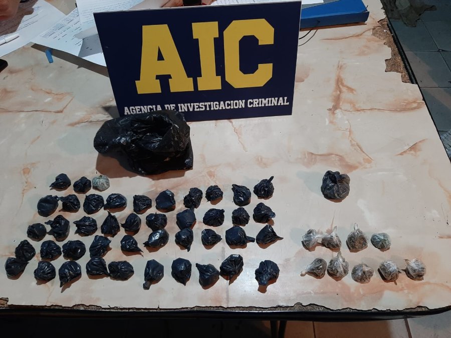 IMAGEN LA OPINI&Oacute;N LO SECUESTRADO. En una vivienda de la calle Actis.