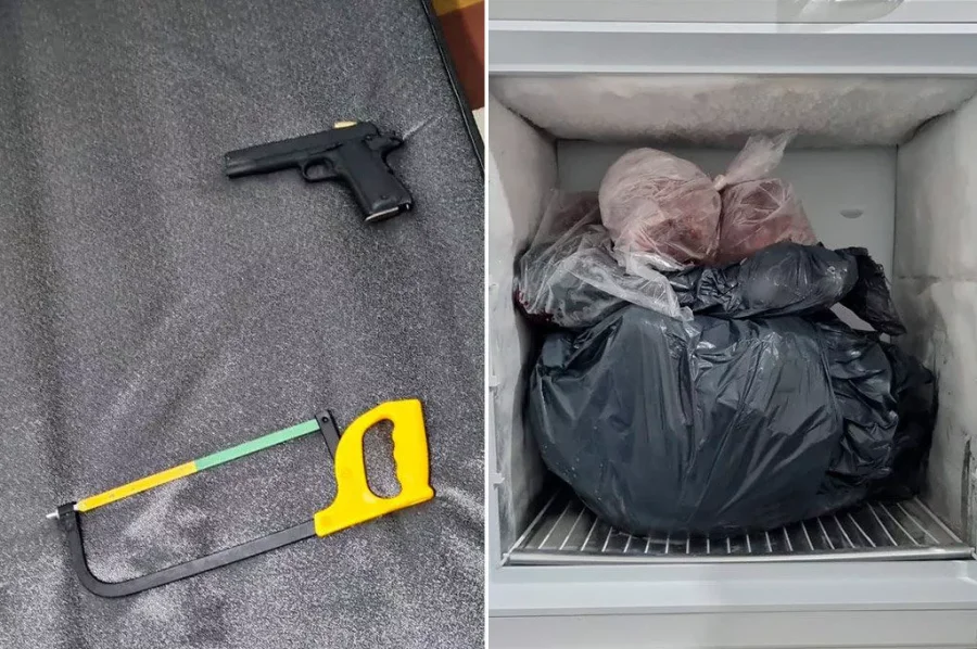 IMAGEN INTERNET. PARTE DE LO HALLADO.  En la vivienda de quien mat&oacute; y descuartiz&oacute; a un amigo.