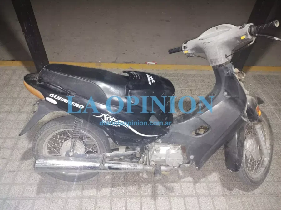 NO FUE ROBADA.  Vecinos golpearon a quien trat&oacute; de llev&aacute;rsela.