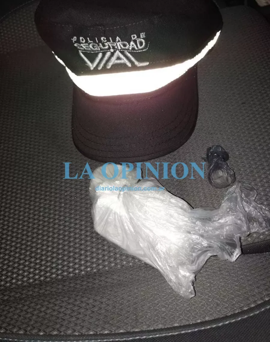 LO SECUESTRADO. En un procedimiento de la Polic&iacute;a de Seguridad Vial.