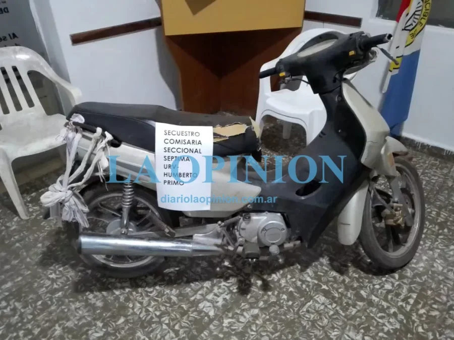 RECUPERADA.  Hab&iacute;a sido robada en la jornada del 18 de octubre.