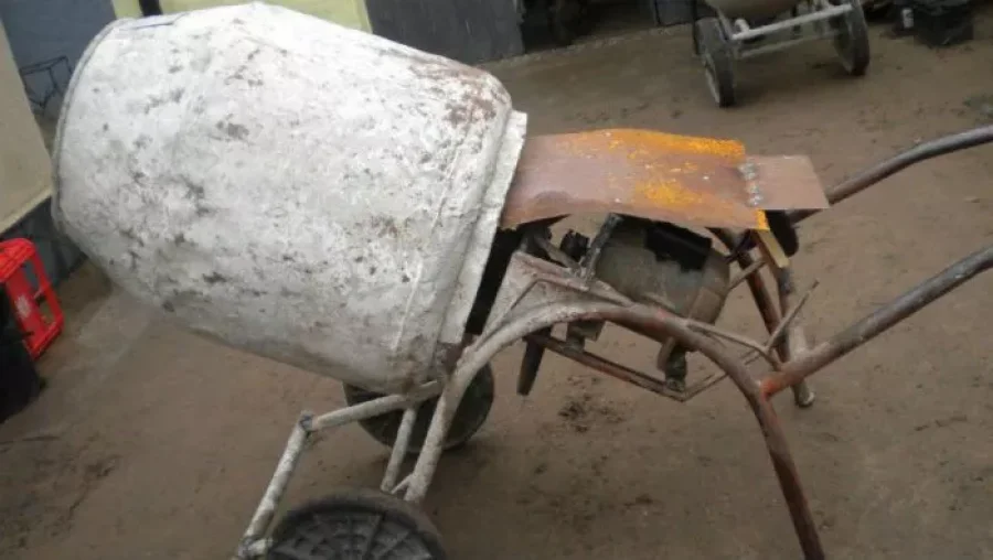 IMAGEN ARCHIVO. HORMIGONERA. Una m&aacute;quina de este tipo, fue robada junto a otras herramientas.