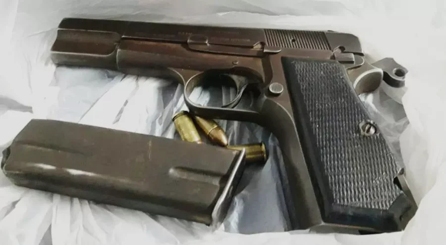 IMAGEN ARCHIVO. LO SECUESTRADO.  Incluy&oacute; dos armas de este tipo, municiones y cargadores 9 mil&iacute;metros.