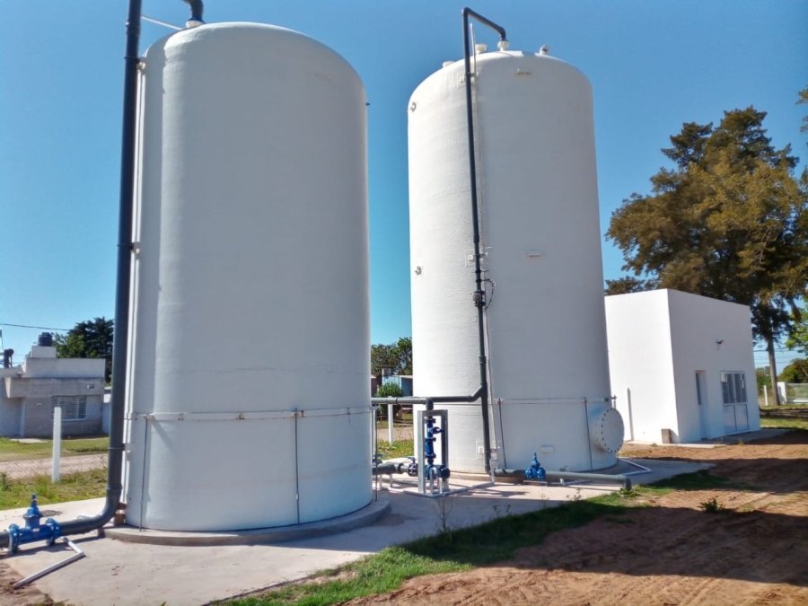 CISTERNAS. Para almacenamiento de agua potable incorporadas al patrimonio de la Cooperativa.