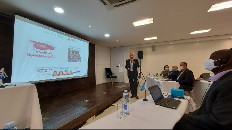 FOTO PRENSA GSS// WORKSHOP INTERNACIONAL. Un momento de la reciente actividad cumplida en Brasil.