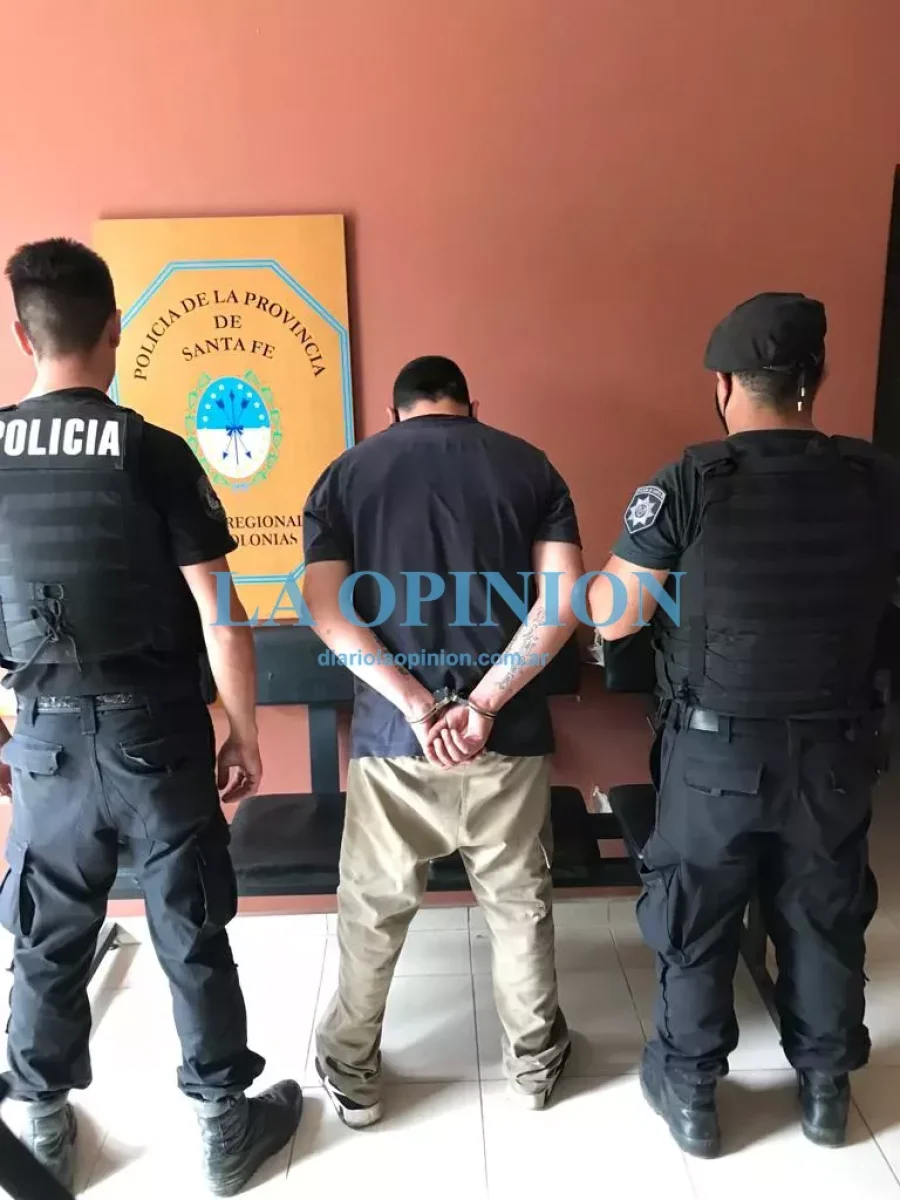ARRESTADO. Sucedi&oacute; en Esperanza, tras cometer varios il&iacute;citos.
