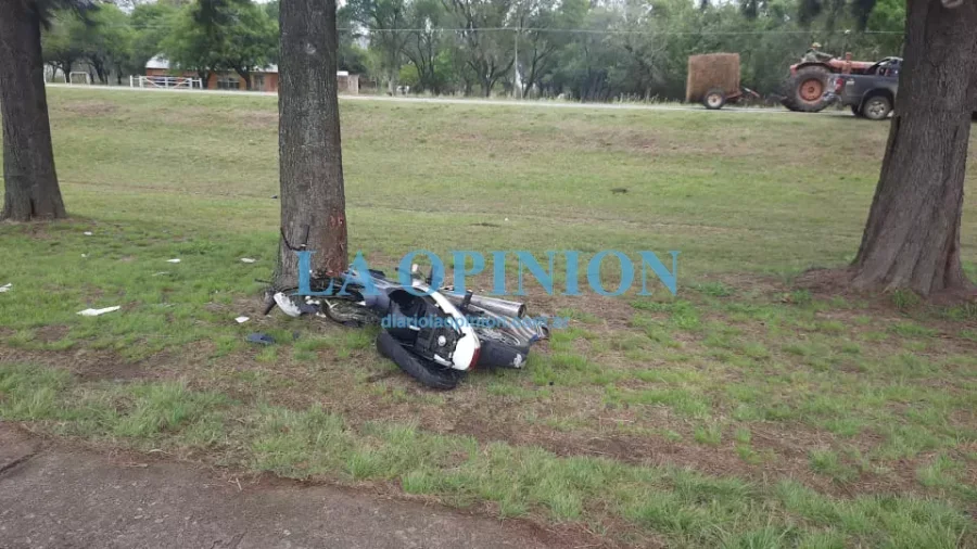 ESCENARIO.  Sitio donde se produjo un tr&aacute;gico accidente.